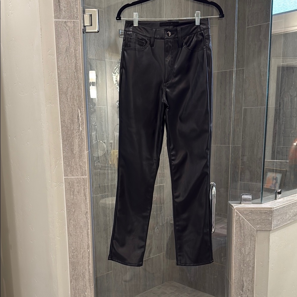 Joe’s Black Faux Leather Pants